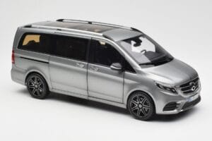 Mercedes V-Class W447 AMG Line Cinzento Metálico Norev 1:18 183488 Metal - imagem 7 de 9