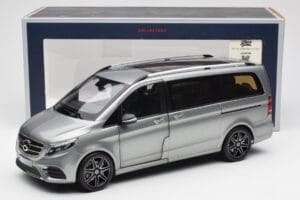 Mercedes V-Class W447 AMG Line Cinzento Metálico Norev 1:18 183488 Metal - imagem 9 de 9