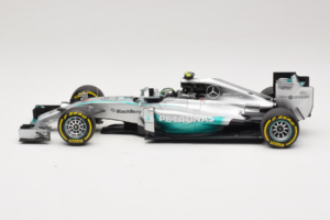 Mercedes W05 #6 N. Rosberg Mercedes AMG Petronas Abu Dhabi Grand Prix 2014 Minichamps 1:18 110140406 Metal - imagem 3 de 7