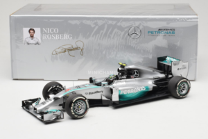 Mercedes W05 #6 N. Rosberg Mercedes AMG Petronas Australian Grand Prix Winner 2014 Minichamps 1:18 110140006 Metal - imagem 7 de 7