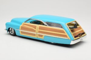 Mercury Merc Woodie Azul Hot Wheels 1:18 27806 Metal - imagem 7 de 8