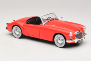 MG A 1600 Roadster Mk I Elvis Presley Blue Hawaii Movie GreenLight 1:18 13524 Metal - imagem 6 de 8