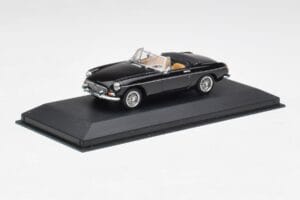 MGB Cabriolet Preto Minichamps 1:43 430131030 Metal - imagem 2 de 4