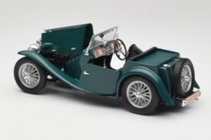 MG TC Midget Shires Green Road Legends 1:18 92468 Metal - imagem 5 de 8