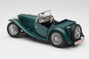 MG TC Midget Shires Green Road Legends 1:18 92468 Metal - imagem 6 de 8