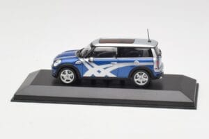 Mini Clubman R55 Cooper S Blue Metallic Onitsuka Tiger Minichamps 1:43 403138676 Metal