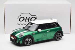 MINI Cooper F56 JCW British Racing Verde Otto 1:18 OT1098 Resina - imagem 6 de 6