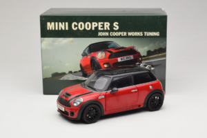 Mini Cooper John Cooper Works R56 Vermelho & Preto Kyosho 1:18 80430419909 Metal - imagem 8 de 8