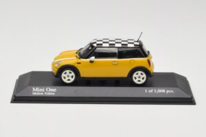 MINI One R50 Amarelo Minichamps 1:43 431138104 Metal