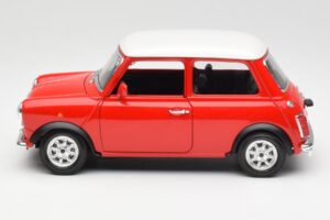 Mini Cooper Vermelho Bburago 1:18 3379 Metal - imagem 4 de 8