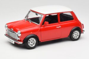 Mini Cooper Vermelho Bburago 1:18 3379 Metal