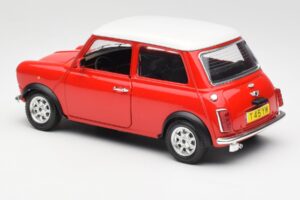 Mini Cooper Vermelho Bburago 1:18 3379 Metal - imagem 7 de 8