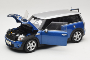 Mini Cooper S Clubman R55 Azul & Prateado Kyosho 1:18 80430421048 Metal - imagem 2 de 8