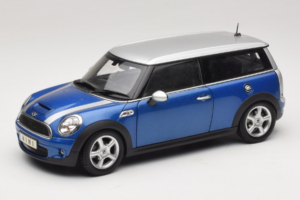 Mini Cooper S Clubman R55 Azul & Prateado Kyosho 1:18 80430421048 Metal