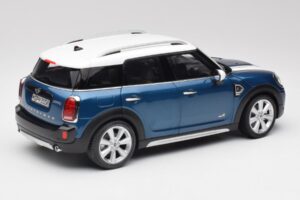 Mini Countryman F60 Island Azul & Branco Kyosho 1:18 80432447940 Metal - imagem 3 de 8