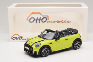 Mini JCW Cabrio F57 Zesty Yellow C5H Otto 1:18 OT1303 Resina - imagem 6 de 6