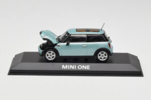 Mini One R50 Verde Claro Com Teto Verde Claro Minichamps 1:43 MINI003 Metal