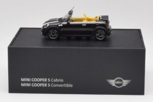 Mini Cooper S R57 Cabriolet Preto Minichamps 1:43 80422148818 Metal