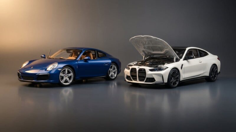 Minichamps ou AUTOart: que premium 1:18 escolher?