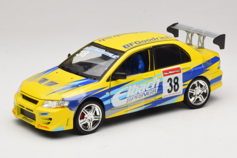 Mitsubishi Lancer EVO VII Fast & Furious Tokyo Drift Joyride 1:18 53607B Metal