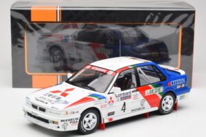 Mitsubishi Galant VR-4 #4 A. Vatanen RAC Rally 1990 IXO 1:18 18RMC192B Metal - imagem 6 de 6