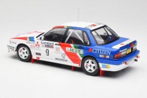 Mitsubishi Galant VR-4 #9 K. Eriksson / S. Parmander RAC Rally 1990 IXO 1:18 18RMC192A Metal - imagem 5 de 6