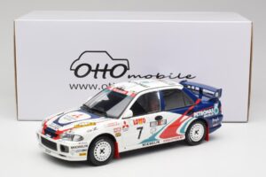 Mitsubishi Lancer Evo 3 Group A #4 T. Makinen / S. Harjanne Rally Australia 1996 Otto 1:18 OT475 Resina - imagem 6 de 6