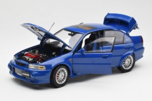 Mitsubishi Lancer EVO VI Azul RHD AUTOart 1:18 77151 Metal - imagem 2 de 8