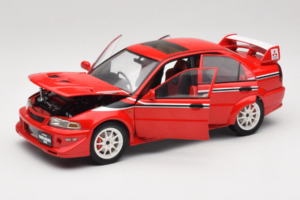 Mitsubishi Lancer Evo VI Tommi Makinen Edition Vermelho AUTOart 1:18 77156 Metal - imagem 2 de 8