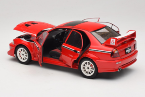 Mitsubishi Lancer Evo VI Tommi Makinen Edition Vermelho AUTOart 1:18 77156 Metal - imagem 5 de 8