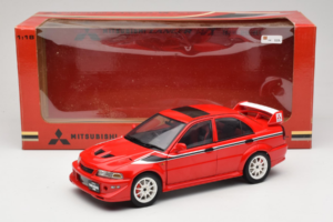 Mitsubishi Lancer Evo VI Tommi Makinen Edition Vermelho AUTOart 1:18 77156 Metal - imagem 8 de 8