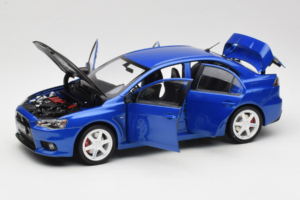 Mitsubishi Lancer Evolution X Azul OEM 1:18 MLE01 Metal - imagem 2 de 8