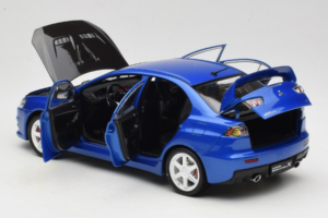 Mitsubishi Lancer Evolution X Azul OEM 1:18 MLE01 Metal - imagem 5 de 8