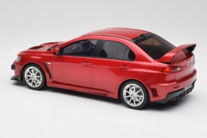 Mitsubishi Lancer Evo X FQ 400 Vermelho Otto 1:18 OT1084 Resina - imagem 5 de 6