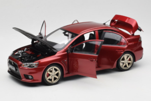 Mitsubishi Lancer Evolution X Vermelho OEM 1:18 MLE02 Metal - imagem 2 de 8
