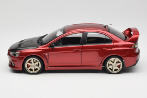 Mitsubishi Lancer Evolution X Vermelho OEM 1:18 MLE02 Metal - imagem 4 de 8