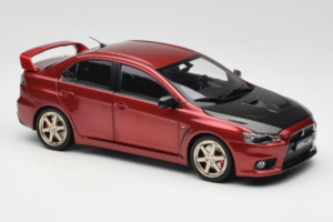 Mitsubishi Lancer Evolution X Vermelho OEM 1:18 MLE02 Metal - imagem 6 de 8