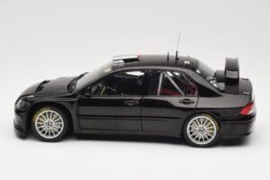Mitsubishi Lancer Evolution WRC Plain Body Preto AUTOart 1:18 80528 Metal - imagem 4 de 8