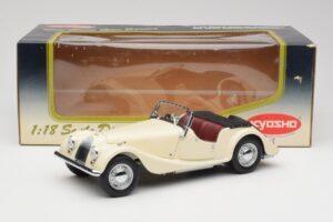 Morgan 4/4 Series II Branco Kyosho 1:18 08111W Metal - imagem 8 de 8