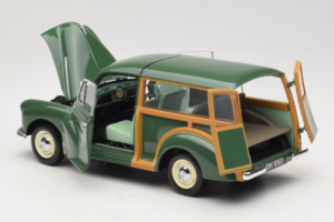Morris Minor 1000 Traveller Verde Minichamps 1:18 150137011 Metal - imagem 5 de 8
