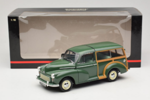 Morris Minor 1000 Traveller Verde Minichamps 1:18 150137011 Metal - imagem 8 de 8