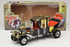 Munsters Koach Preto ERTL 1:18 33036 Metal - imagem 6 de 6