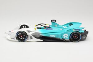 NIO 004 Team NIO #16 O. Turvey Formula E Season 5 2019 Minichamps 1:18 114180016 Metal - imagem 3 de 6