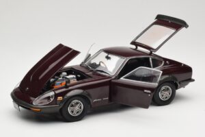 Nissan Fairlady 240Z-G S30 Bordeaux Kyosho 1:18 08212M Metal - imagem 2 de 8