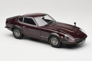Nissan Fairlady 240Z-G S30 Bordeaux Kyosho 1:18 08212M Metal - imagem 6 de 8
