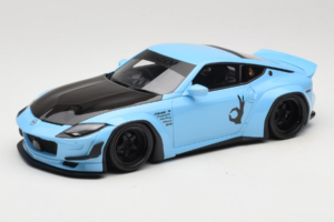 Nissan Fairlady Z RZ34 Pandem China Blue Black GT Spirit 1:18 GT943 Resina