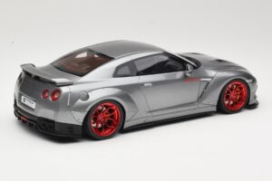 Nissan GT-R R35 Prior Design Cinzento GT Spirit 1:18 GT243 Resina - imagem 2 de 6