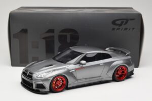 Nissan GT-R R35 Prior Design Cinzento GT Spirit 1:18 GT243 Resina - imagem 6 de 6