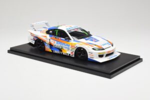 Nissan Silvia S15 LB-Super Silhouette #555 Formula Drift Japan 2023 TopSpeed 1:18 TS0586 Resina - imagem 4 de 6