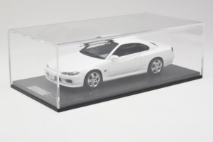 Nissan Silvia S15 Spec-S Branco Cracked Plexi One Model 1:18 REMC034 Metal - imagem 6 de 7